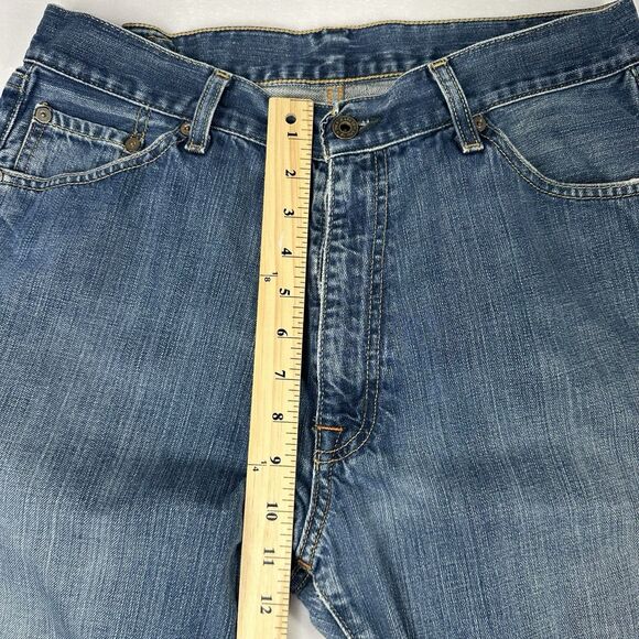 Polo Ralph Lauren Men's Hayden Relaxed Fit Straight Leg Blue Denim Jeans 32x28.5 - Picture 11 of 11
